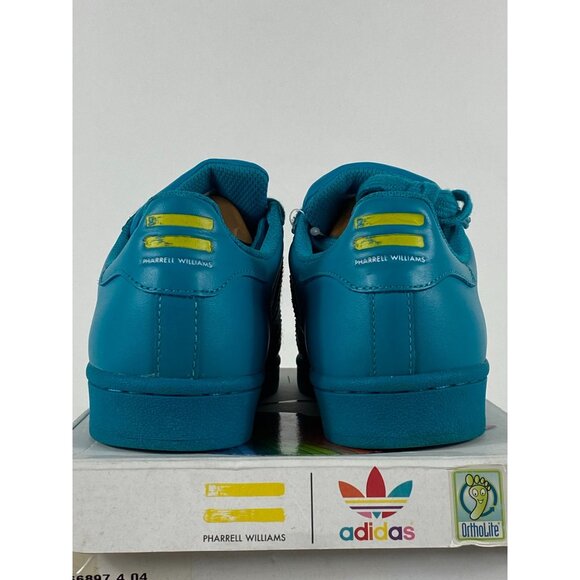 Adidas x Pharrell Williams Superstar Supercolor J Sneakers S31607 Size 4.5 F123 - Picture 5 of 8